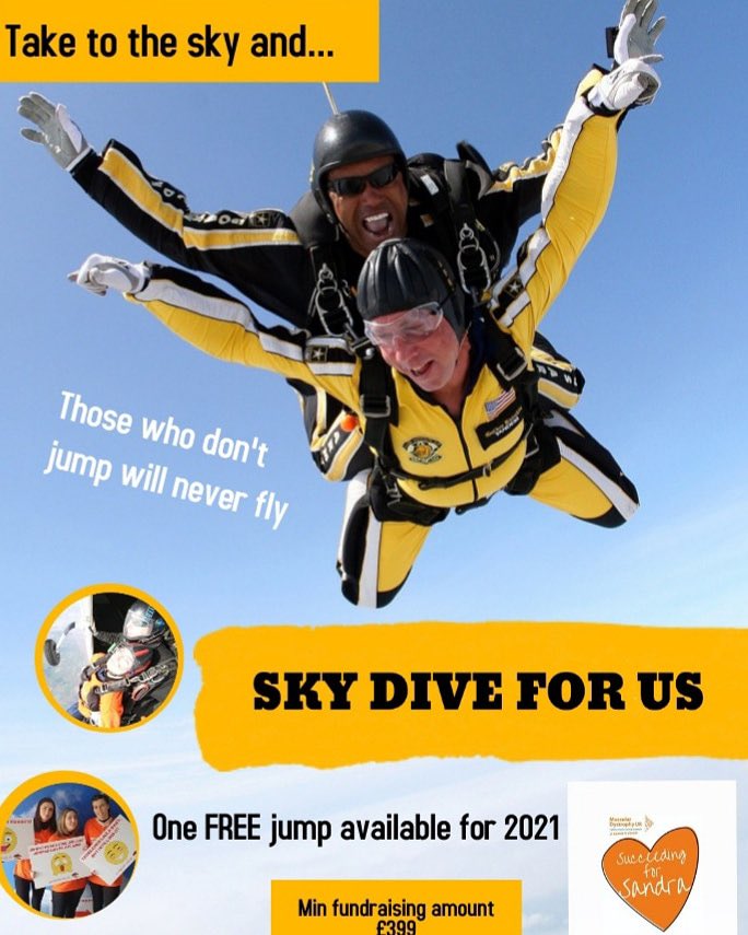 SucceedingFor's tweet photo. We have an amazing opportunity for one dare devil ... *parachute included* please DM us for more details https://t.co/TpJxTZPMzc