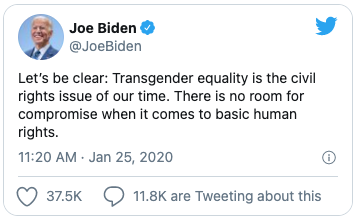 Whenever I see a brother or sister in the faith saying "I just had to vote for Biden," I'm going to hand them this (might have a few hundred business cards printed up with it):