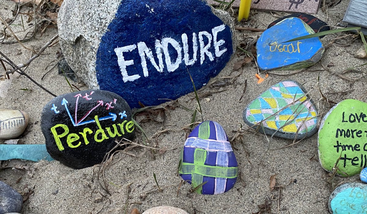 BUCPHS's tweet photo. Decided to add one of my own to the local neighborhood rock garden...
#perdurantism
#4dimensionalism
#PhilosophyofTime
#Metaphysics
#BlockUniverse
#Parmenides 
#STR
#Relativity 
#Minkowski
#Spacetime 
#philphys https://t.co/QHpoE1xxmF