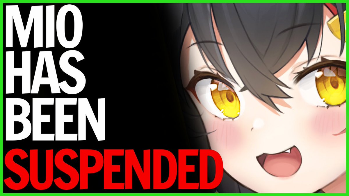 _Hero_Hei_'s tweet photo. Ookami Mio has been suspended on Twitter, speculation about what's going on, as fans rally to support her!!!

#FREEMIO 

https://t.co/7F2X1uhyJx https://t.co/D4NuOkRhtQ