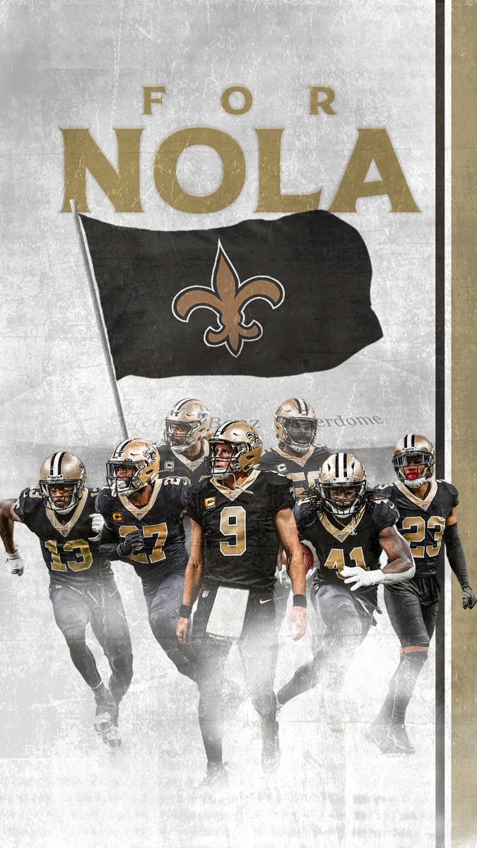 New Orleans Saints on X: '#SuperWildCard Wallpaper 