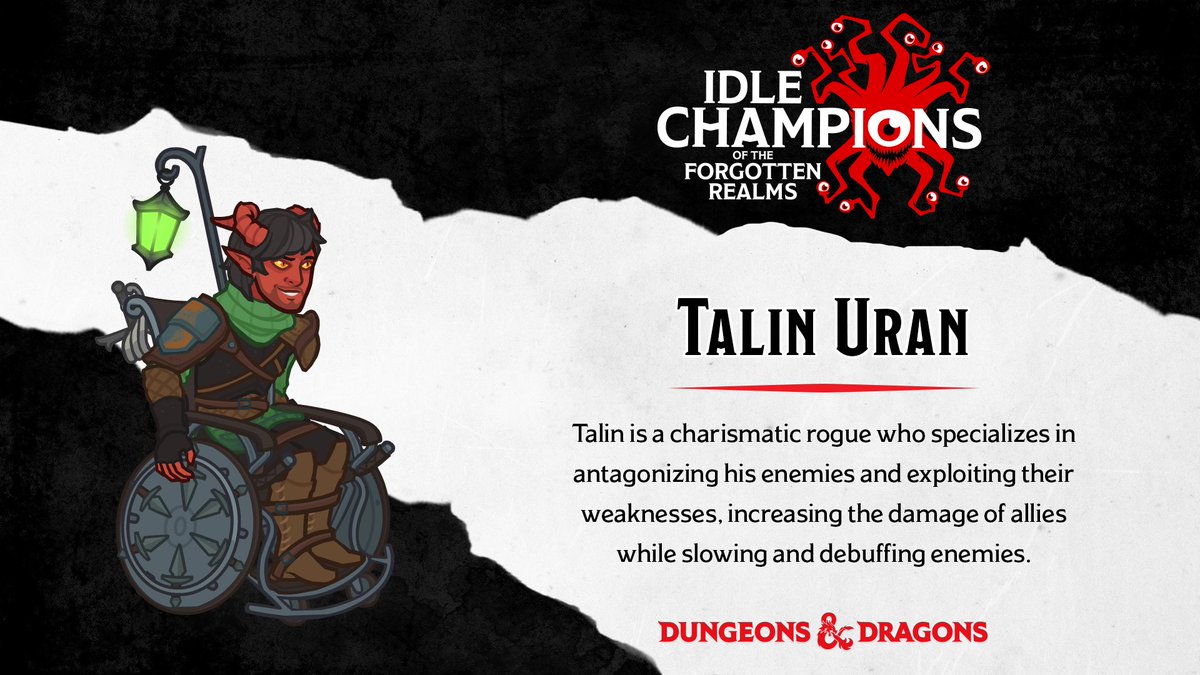 I created the Combat Wheelchair - a supplement for 5e  #dnd that is free to download and use in your games! In fact, you've probably seen Dagen Underthorn on  @CriticalRole use this ruleset (many thanks to  @matthewmercer ) &  @idlechampions' Talin Uran!2/ https://twitter.com/mustangsart/status/1291836011438366723?s=19