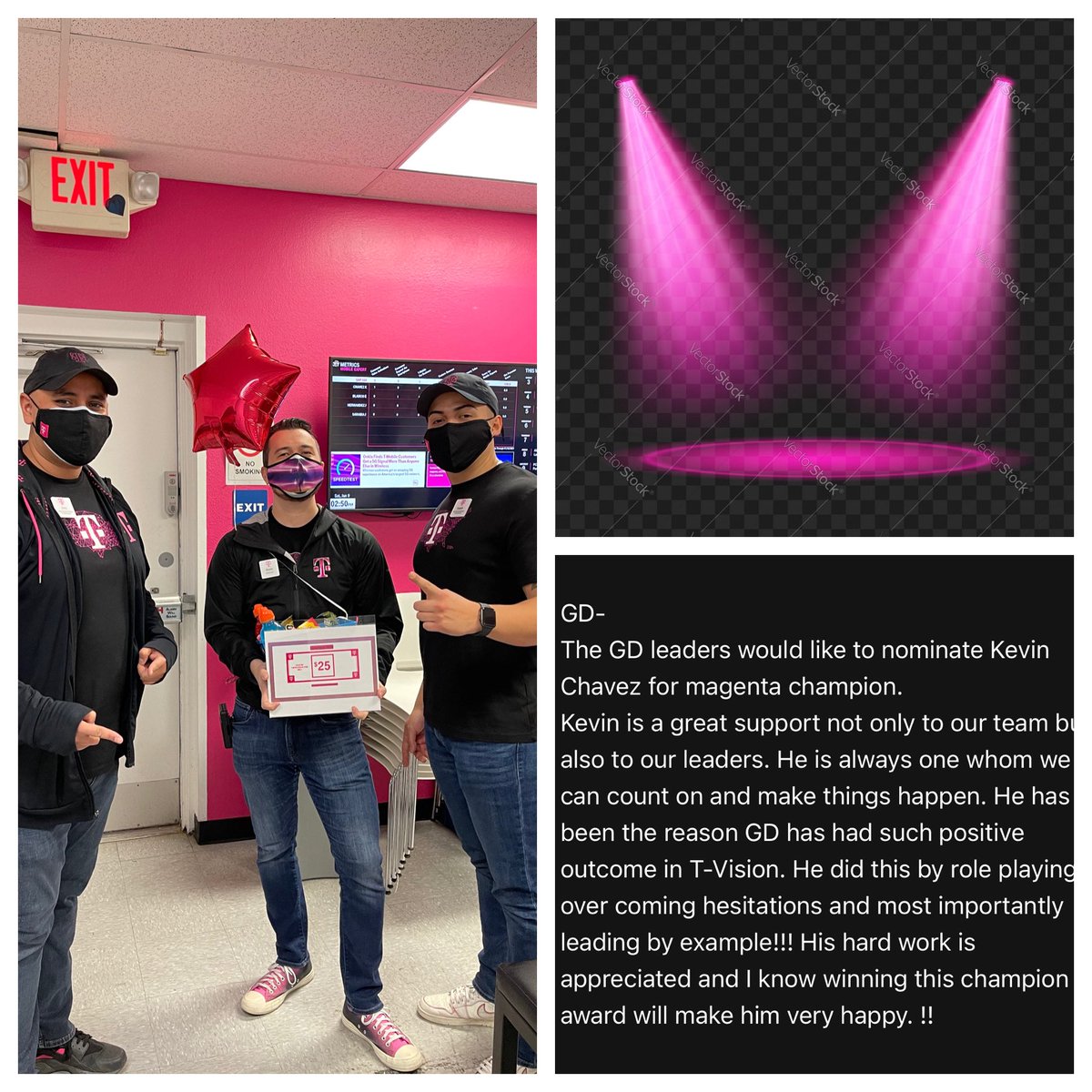 JoeyC1111's tweet photo. Our EP East Magenta Champ for December 2020...@kevman15 ! Thank you for all you do for our district! Keep up the great work. @_Isaiaah @WowYessi @DaisyLeQueen @sarapalaciosdm @Casi11as @ScottMcCarthyAZ @SamSindha @kkwestisbest @UnCarrierRene @Vizcaino9 https://t.co/pInQj3wIjO