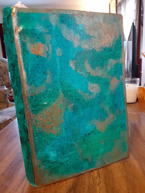 So the $100 vote mentions a hand made book. This is what I mean: I make them myself~ Page folding, sewing