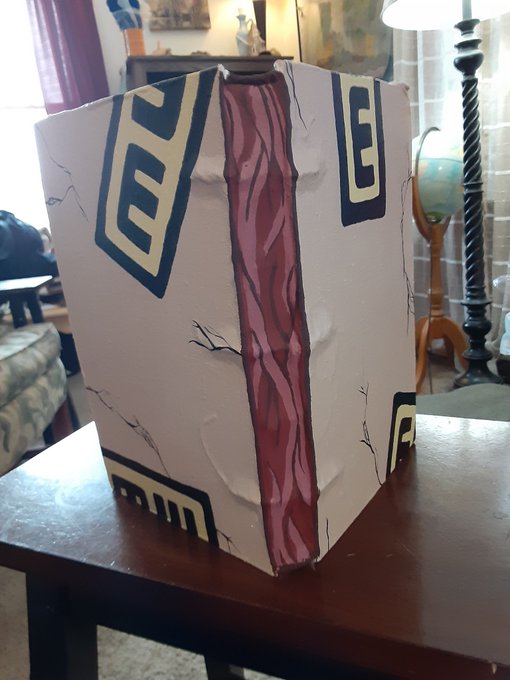 So the $100 vote mentions a hand made book. This is what I mean: I make them myself~ Page folding, sewing