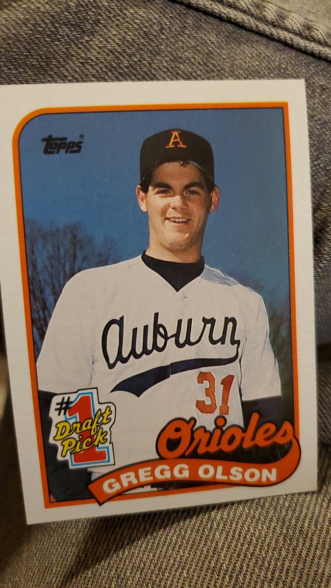 Last card! Can't say Gregg Olsen ever SHINED in the majors, but he definitely hung around for quite a while.