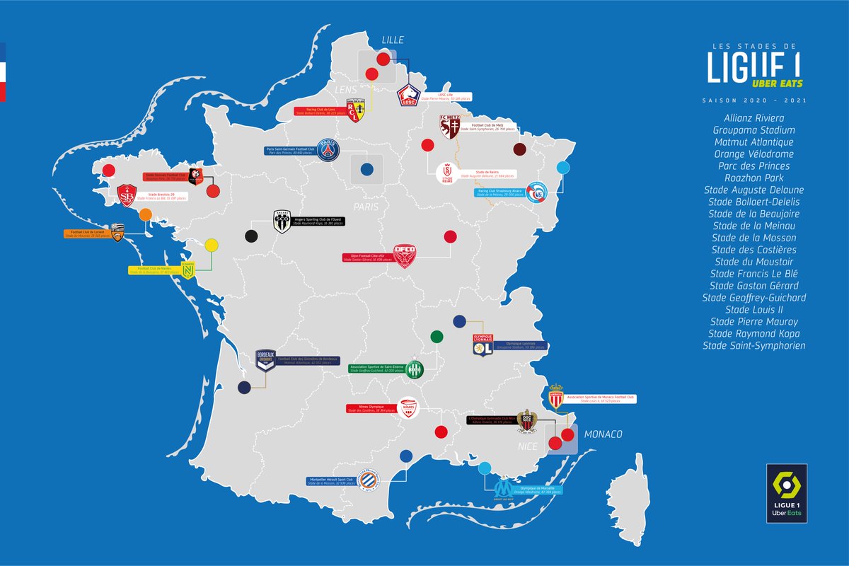 🏟️ Thread #Groundhopping

🗺️ Vous êtes en manque de stades ? Avant d'y retourner et de revivre ces émotions qui nous manquent tant, partons à la découverte des stades qui nous entourent.

🇫🇷 Ligue 1, France

👋 <a href="/StaditoFootball/">Stadito 🏟️📽️</a> <a href="/stadiumgo/">StadiumGO</a>  

⬇️⬇️