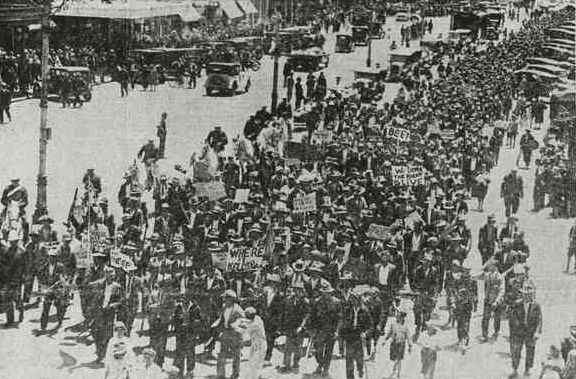 Working Class History On Twitter Otd 9 Jan 1931 A Riot Broke Out In Adelaide Australia