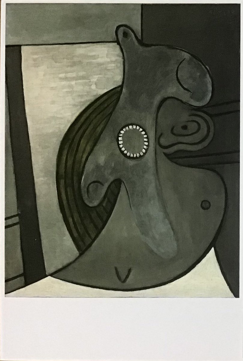 ピカソ 「肘かけ椅子の女」