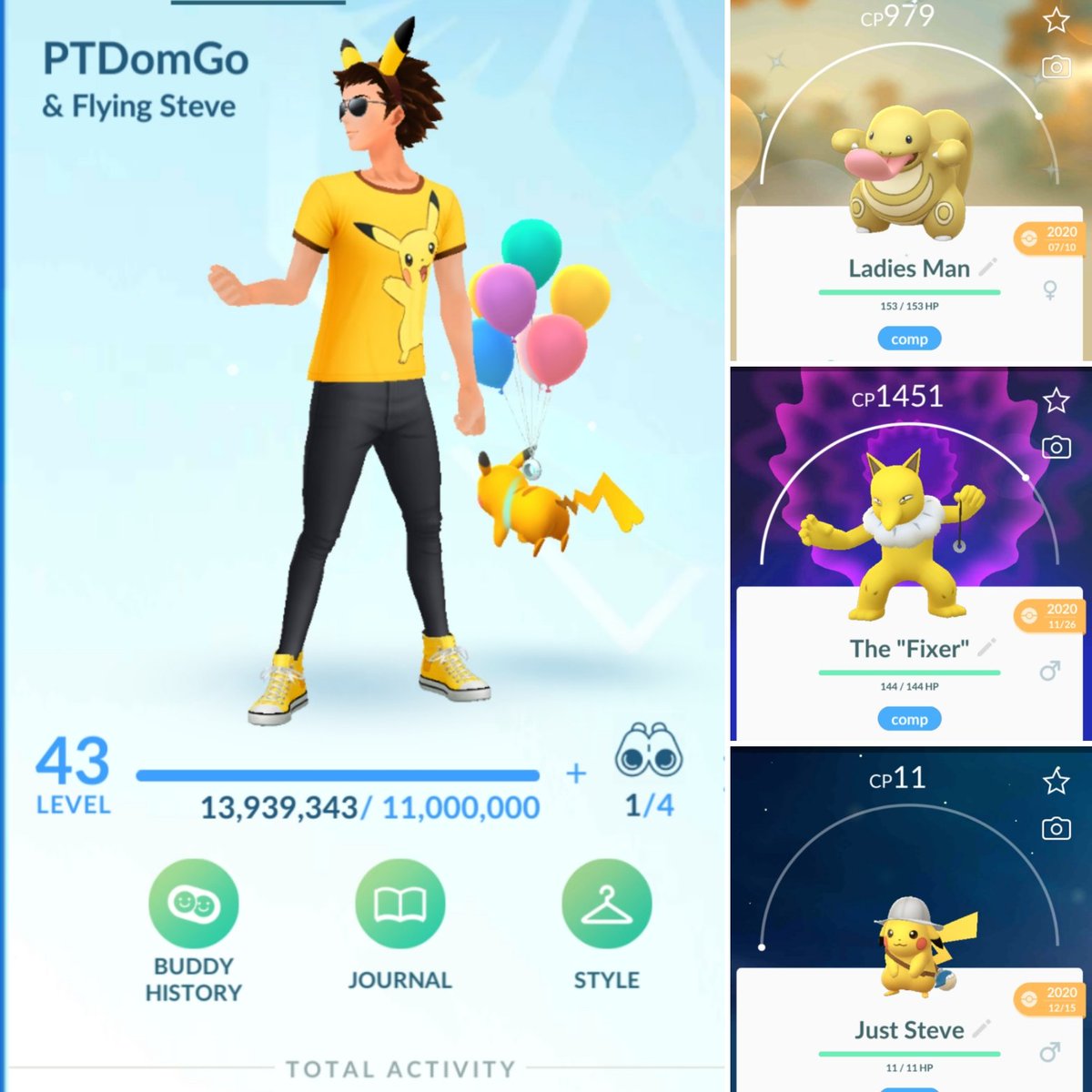 dom_trainer's tweet photo. 🌟 My entry for #PokemonGOTourContest
 - I Bring you "The Golden Boys" oh and Steve. 

"Steve! Steve! Steven Bartholomew Pikanto!" 
"Turn Around" 
"Face the camera!"
"Click" 
Sigh.... Classic Steve..... "

@NianticLabs @PokemonGoApp https://t.co/fk9rcFCkvx