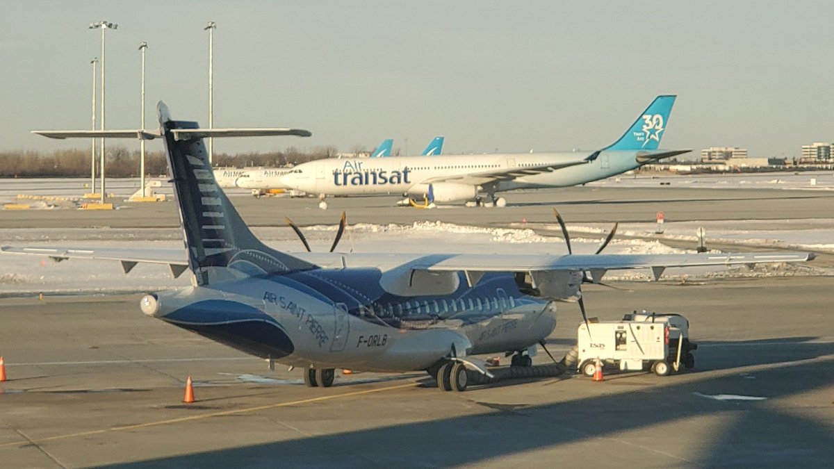 veryboeing's tweet photo. The new Air St. Pierre #ATR42 -600 #FORLB in it's beautiful livery
*spelling correction* https://t.co/tk5YcM0Rcf