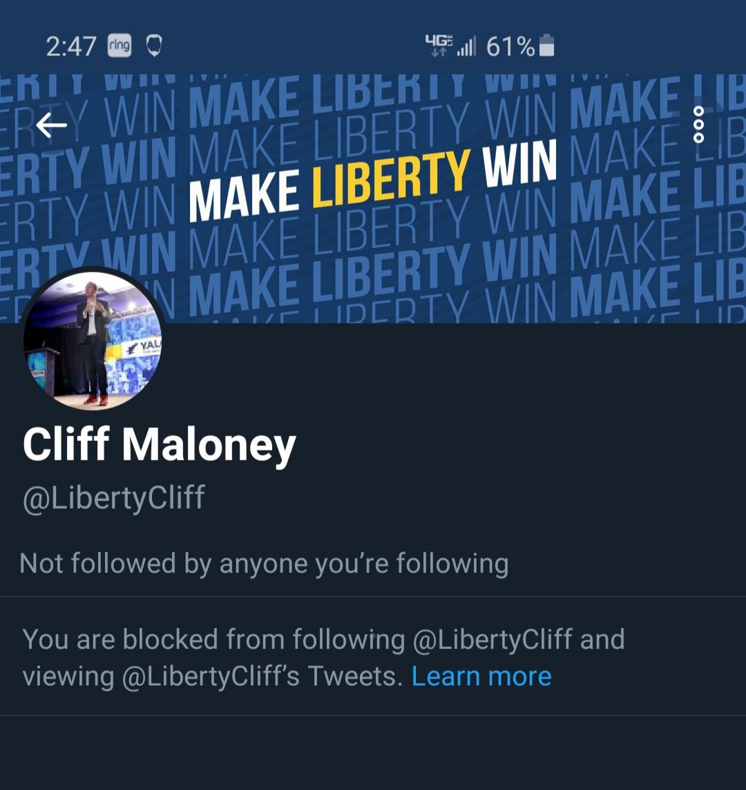 Ditto! @LibertyCliff is a sexual assault enabler and a coward who would rather block people than address what goes on in his organization.
#FireCliff #YALtoo