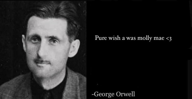 RichardSmiiith's tweet photo. say what you want about George Orwell but he was spot on here https://t.co/FW3SELp77c