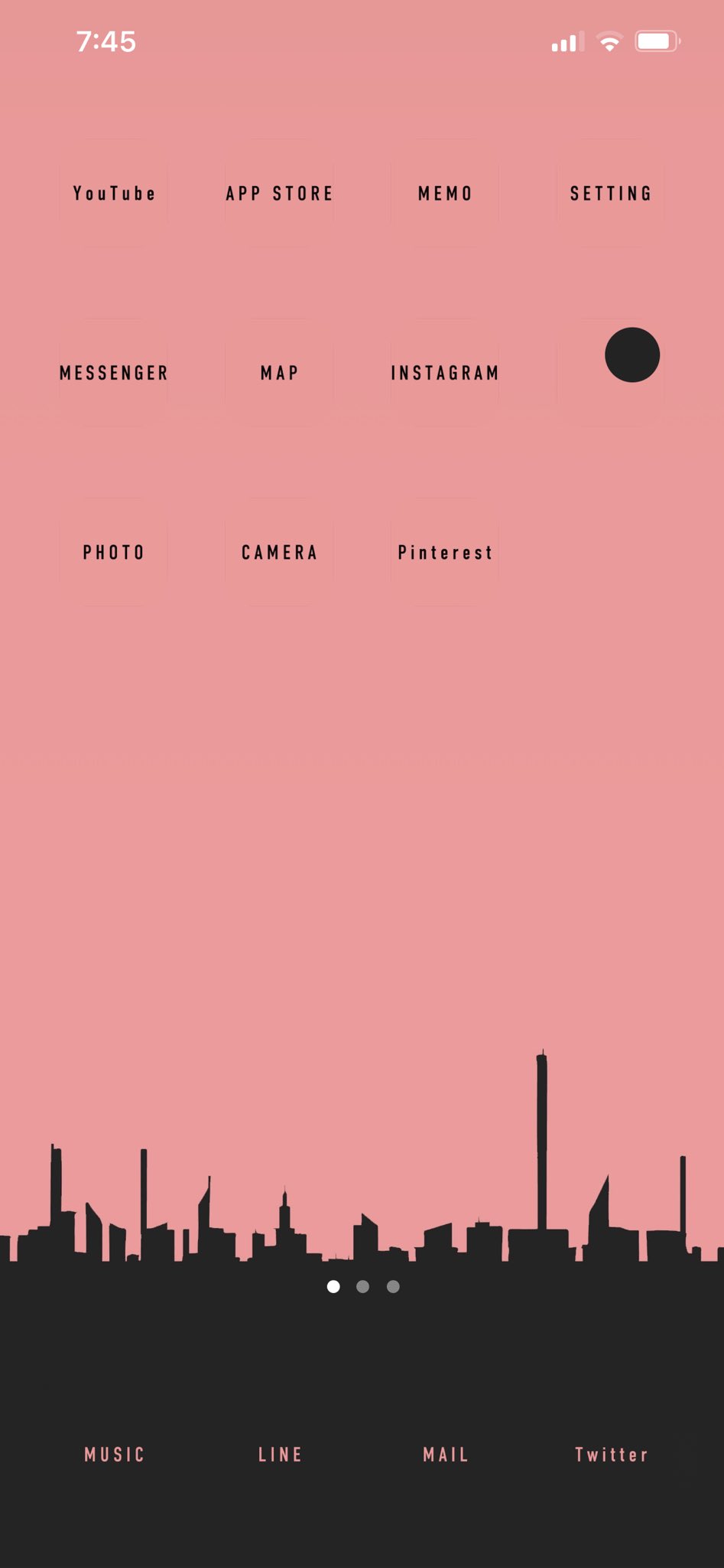 そう Web制作 フリーランス Yoasobiのthe Bookのジャケットがカッコよかったので またアイコンと壁紙 を作ってiphoneのホーム画面をカスタマイズしてみました T Co Zjnzii0nq2 Twitter