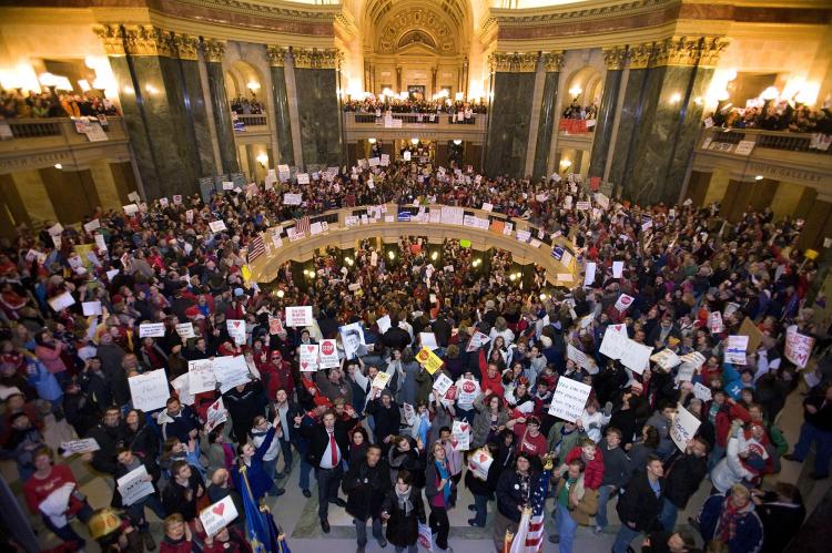 canine2's tweet photo. Remember when Democrat voters occupied the state of Wisconsin Capitol?
I Do https://t.co/g3H0hwcYSr