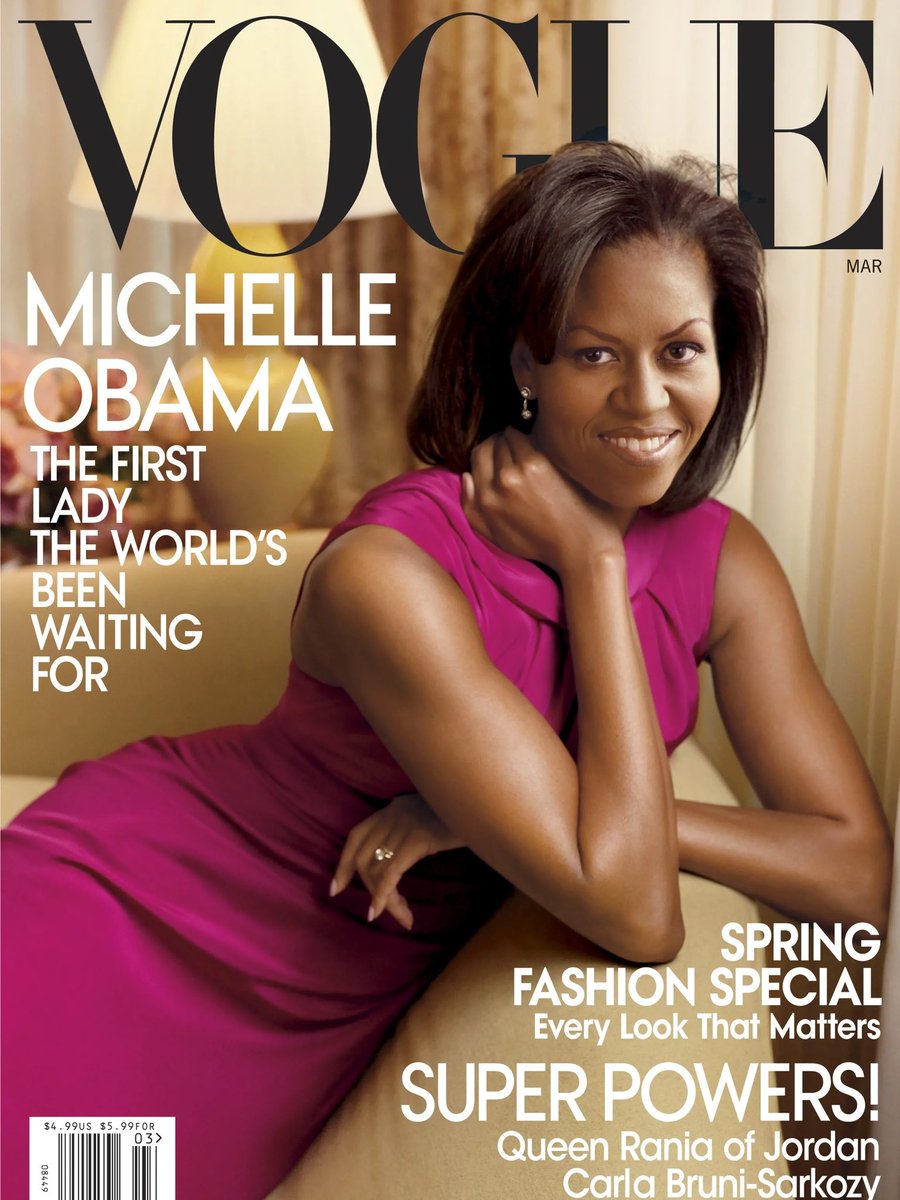Michelle Obama’s covers? Not much better, more like a different kind of bad.