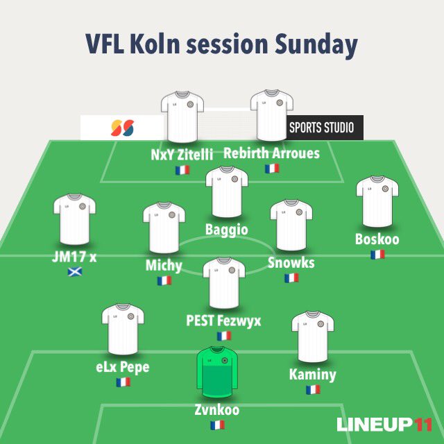 <a href="/KolnS46/">VFL Koln</a> lineup for tonight’s session!

First proper trial session 3 weeks before the season starts! 

🇫🇷x🏴󠁧󠁢󠁳󠁣󠁴󠁿