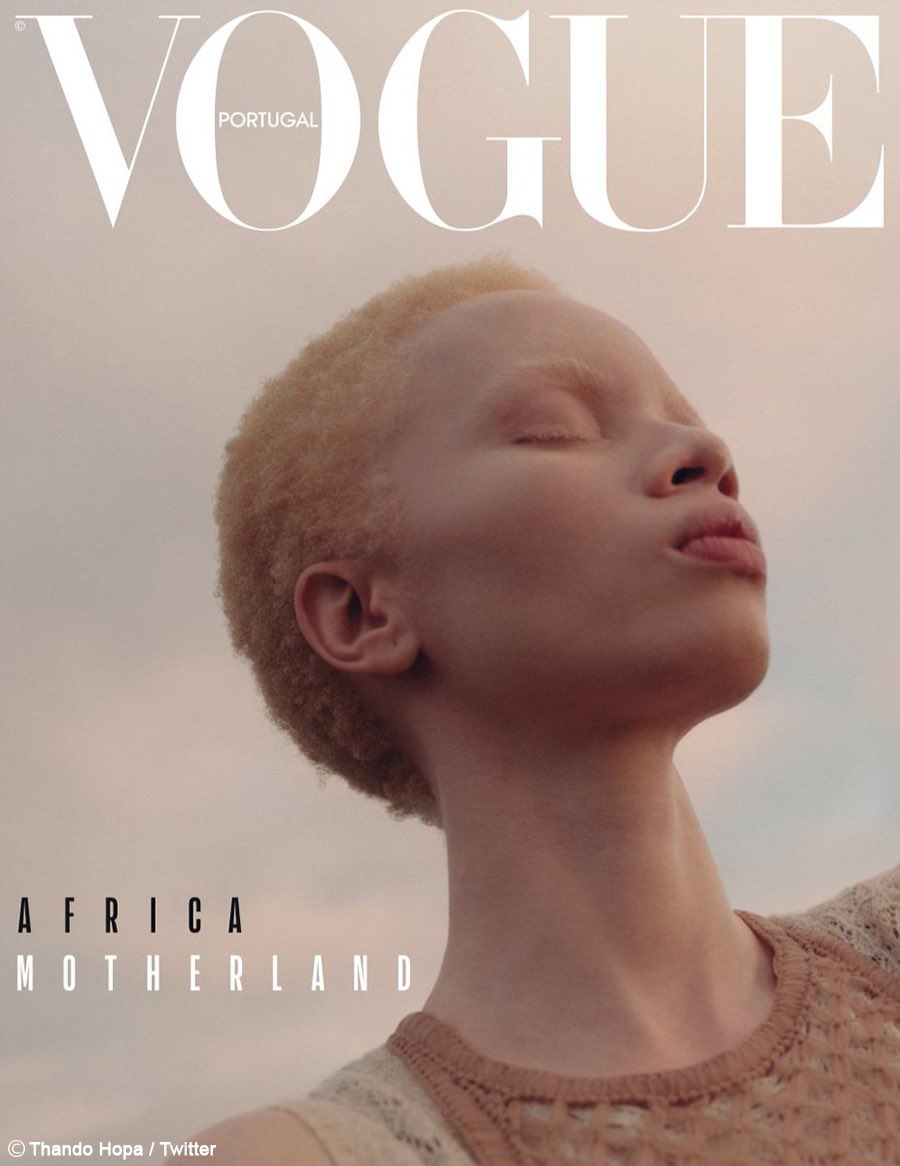 Now, the ones doing IT are the girlies @ Vogue Portugal. Look at this art.