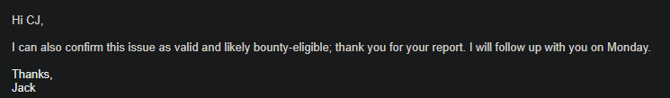 LegacionCj's tweet photo. Nice😅
Bug: 
1. Able to comment on Private Threads that leads to Leak of Email and Conversation
2. Able to view the Project of other accounts that leads to Email Leak
#ResponsibleDisclosure #bugbounty #bugbountytips https://t.co/rdlNsxhWBH