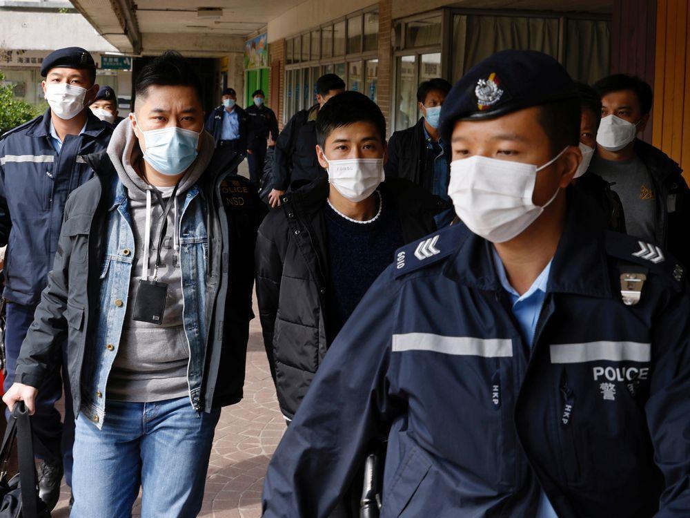 OttawaCitizen's tweet photo. U.S., Canada, Britain, Australia condemn Hong Kong arrests of activists https://t.co/HmYxbCKFWZ https://t.co/jTSzZ9LP6M