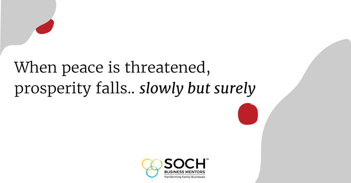 LlpSoch's tweet image. Peace for progress. 

#Peace #Progress #Peaceforprogress #Familybusinesses #FRBs #Familybusinessexperts #Familybusinessconsultants #generationalsuccess #prosperity
