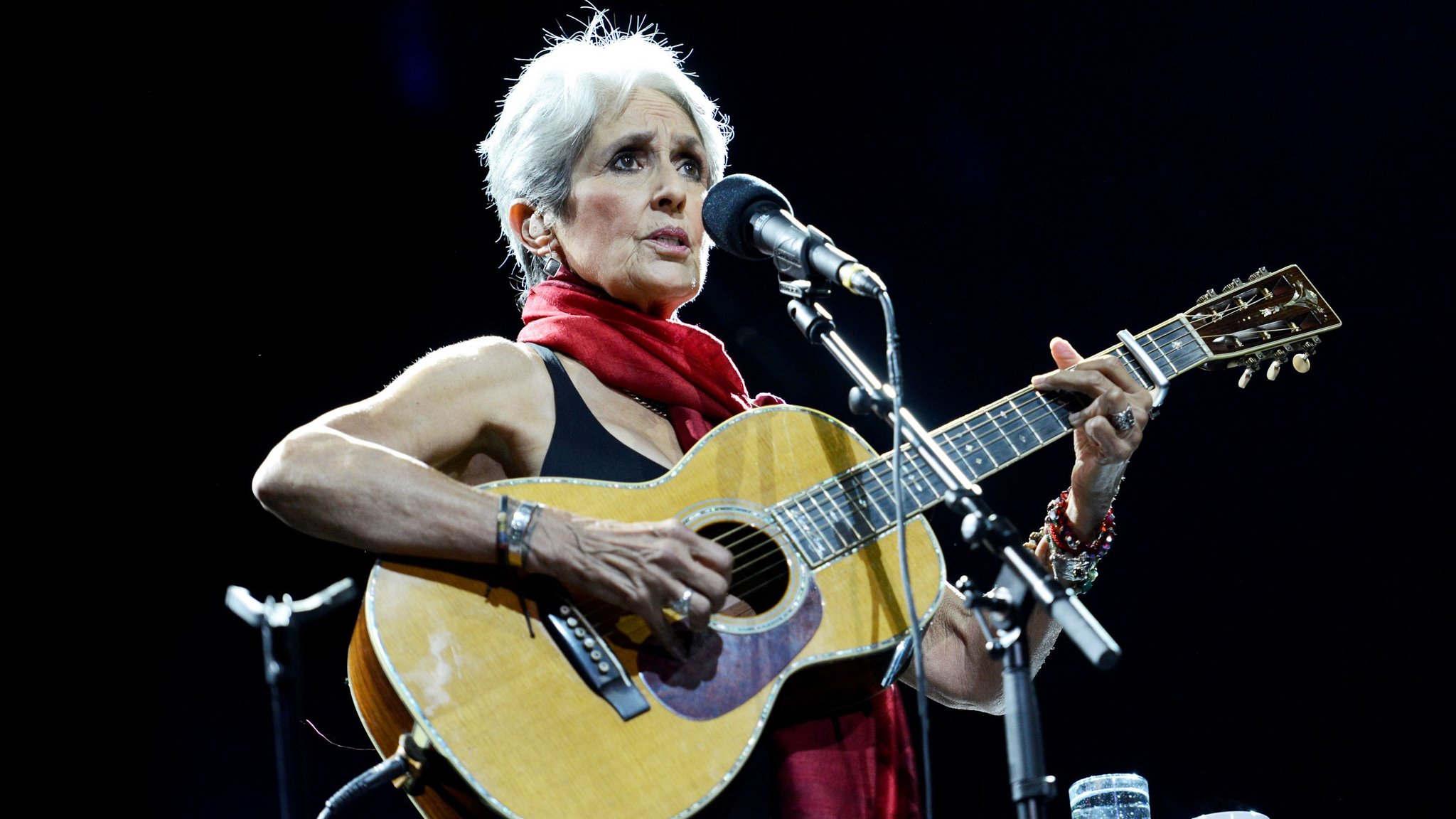 Happy Birthday Joan Baez 
Photo: Selin Alemdar 