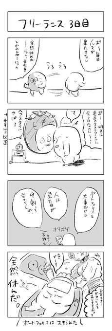 フリーランスになって己に課したノルマが達成できないことに焦り始める。自分自身のメンテナンスを忘れがちだったな。 