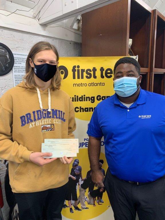 Enjoyed taking donations of clubs and golf balls to <a href="/FirstTeeATL/">First Tee - Metro Atlanta</a> and meeting Coach Davis and handing him a check from my <a href="/AJGAGolf/">AJGA</a>  Leadership Links outreach. The First Tee Atlanta is a really amazing organization.