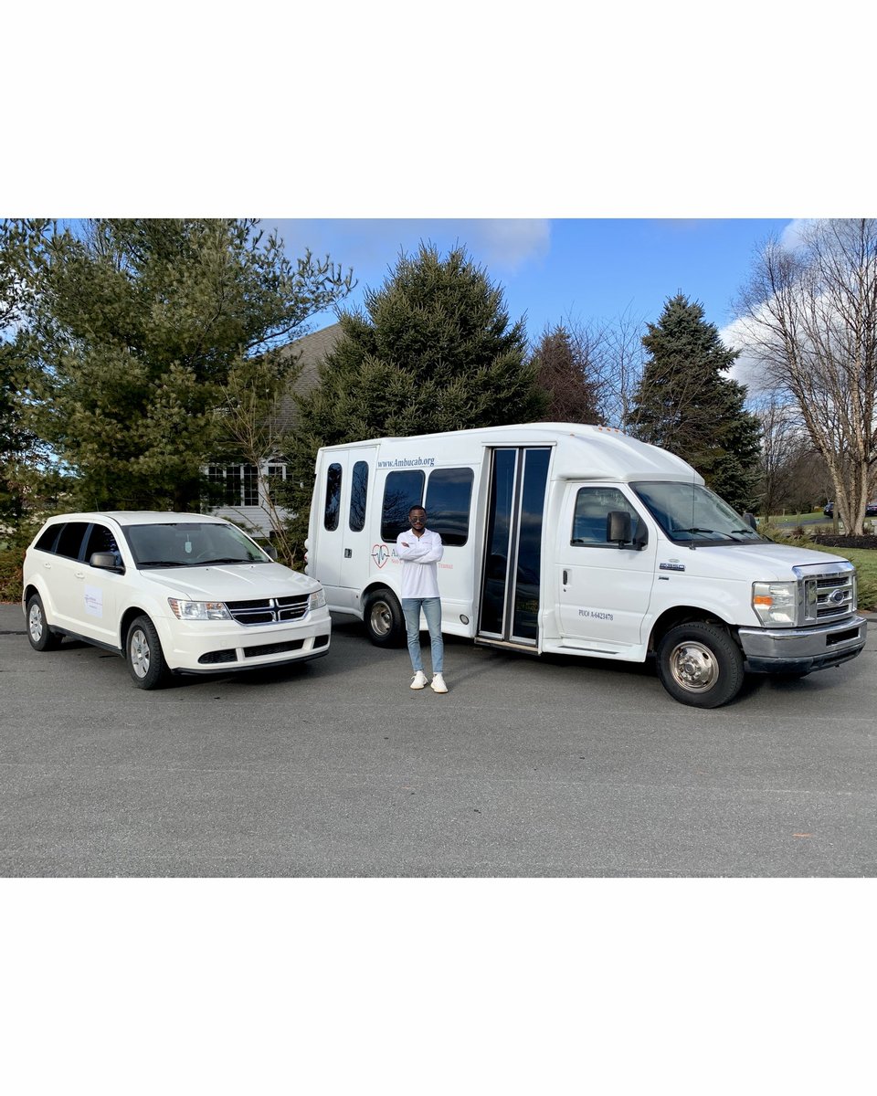 lordaleeem's tweet photo. After 8 months of hard work, I’d like to introduce y’all to my brainchild, AMBUCAB!! Ambucab Non-Emergency Medical Transportation is the first company in the area to offer a 100% online transportation experience. Clients can book their trip, track the location of their assigned https://t.co/pDuyQZCRXW