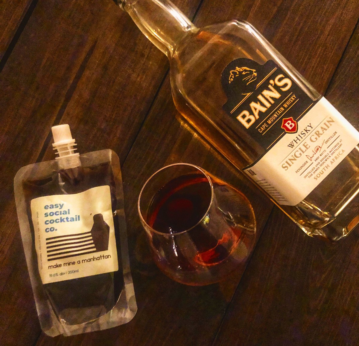 Pete's Drinks (@petes_drinks) on Twitter photo Well this is delicious
25ml <a href="/easysocialco/">Easy Social</a> Manhattan mix
50ml @BainsWhisky single grain
Stir, strain...then make yourself another one cos it’s so god damn tasty #cocktailsathome Well this is delicious
25ml <a href="/easysocialco/">Easy Social</a> Manhattan mix
50ml @BainsWhisky single grain
Stir, strain...then make yourself another one cos it’s so god damn tasty #cocktailsathome