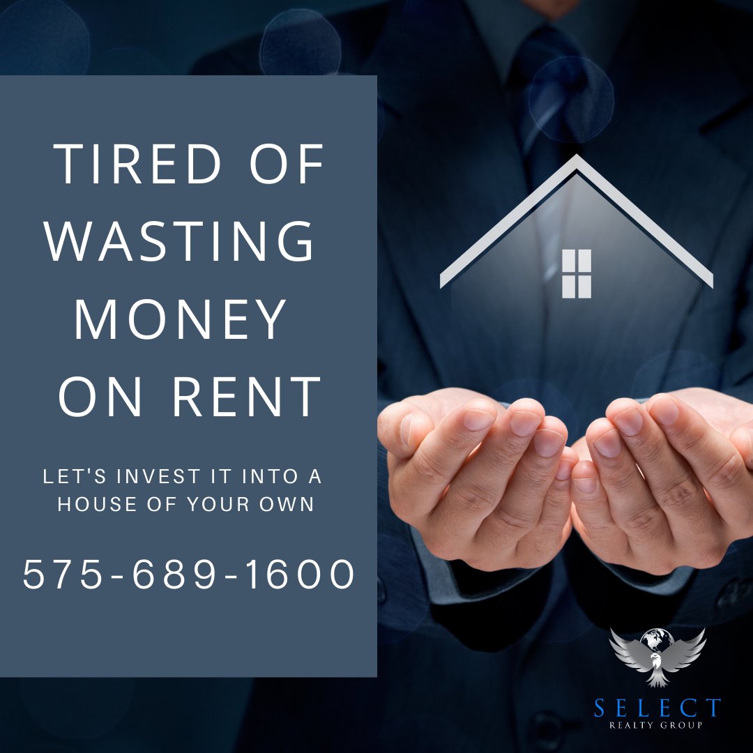 SelectRealtyLC's tweet image. Select Realty Group is here to help you find your dream home! Work with one of our agents to get the best real estate services in New Mexico! 🏡 ✅

Visit our website today!⬇️⬇️⬇️
l8r.it/3ClH