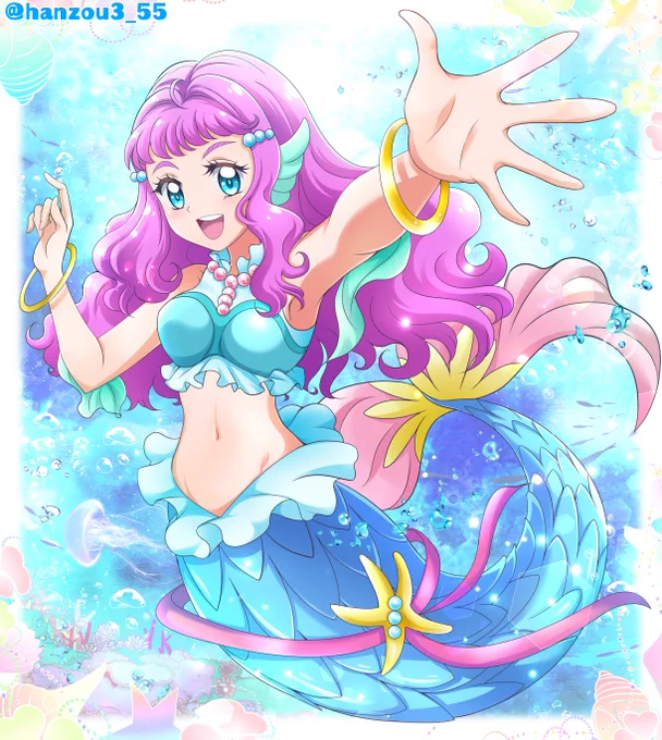 今から登場が楽しみなトロプリのローラちゃんを描いてみました☆
#precure 