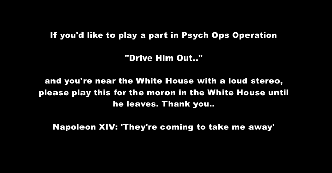 Napoleon XIV: 'They're coming to take me away'

youtu.be/hnzHtm1jhL4

#Biden #PresidentElectBiden  #fakenews #TrumpBanned #TrumpIsANationalDisgrace #TrumpCoupAttempt #TrumpBan #Trumpsuspended #TrumpIsNotWell #BANFAKENEWS