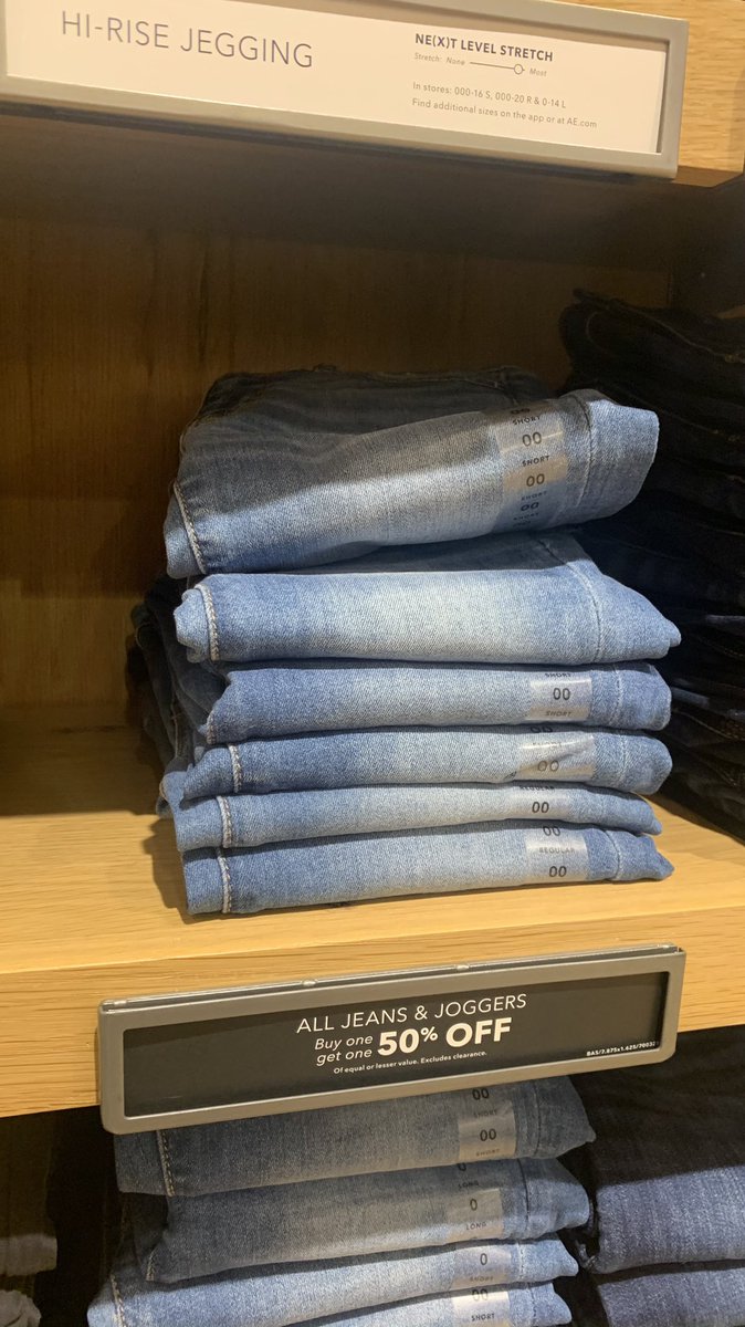 malvinbattiston's tweet photo. @AEO Really?? Your entire store with size 00, shame. I used to like you https://t.co/6i4jNGrLjA