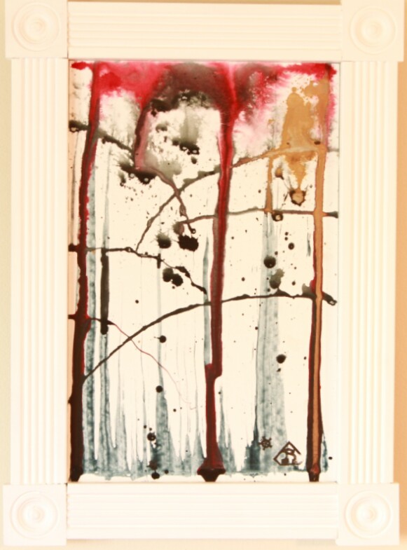 onefoxfaraday's tweet image. An early painting by Ronin, "What She Found in the Cave"

#multiplemademedia