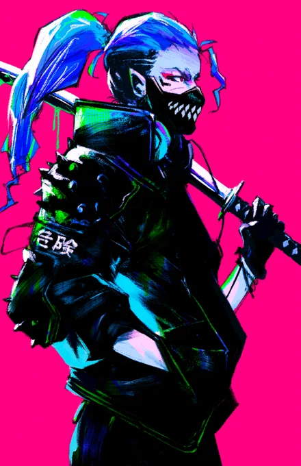 Some cyberpunk sketches 
