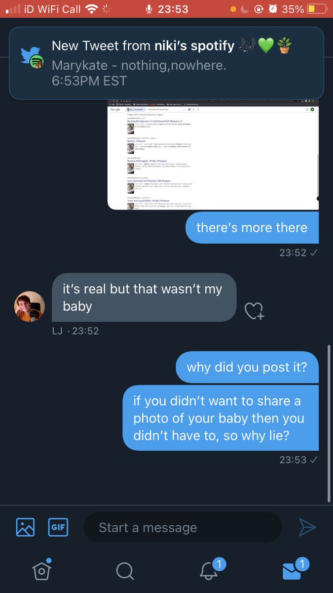 why did you block me after i asked questions about your pregnancy?(i apologised for asking after she said about the baby being premature,i asked her how long she was in labour for but got blocked)