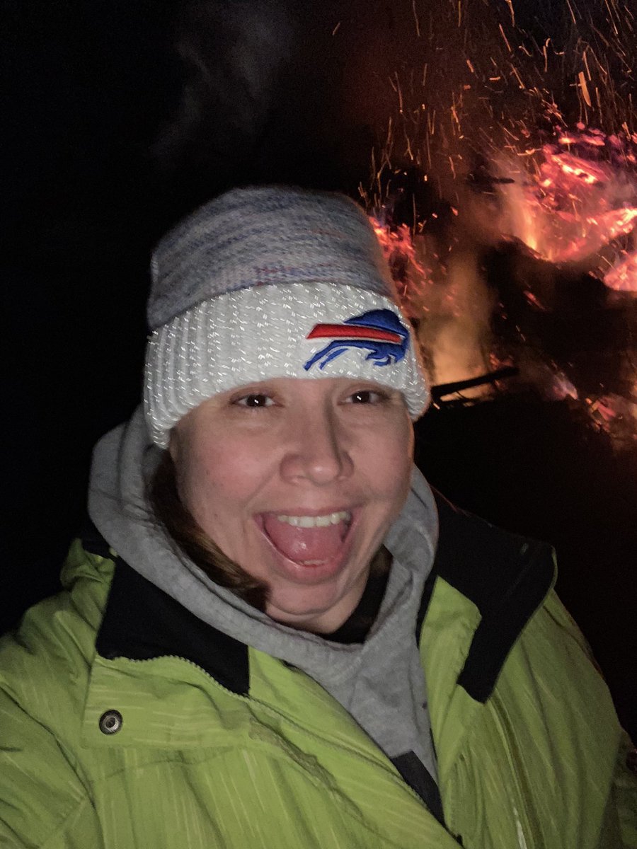 HoffertMandy's tweet photo. We won! Celebrating the 1st playoff win in 25 years! Keep it going! 🏈❤️#goBills #BillsMafia #billsfaninmaine https://t.co/YG3Yp5tCKj