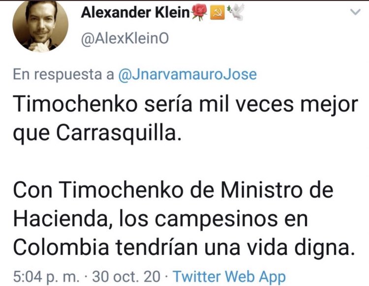 jaimeflozada's tweet photo. Vergüenza que @Uniandes tenga como profesor a un tipo de esta calaña. @agaviriau https://t.co/cdFt4cZqEf