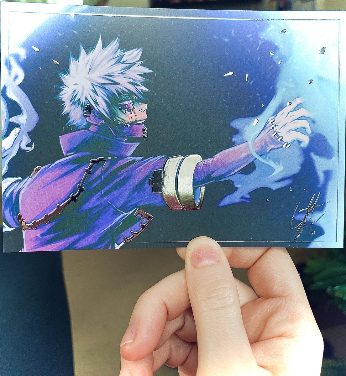 Part 2 of 3 in the series 😍 #dabi #dabifanart 
All 3 will be on sale soon. I haven’t uploaded the art for part 3 yet, so if you guess which character you win ;)