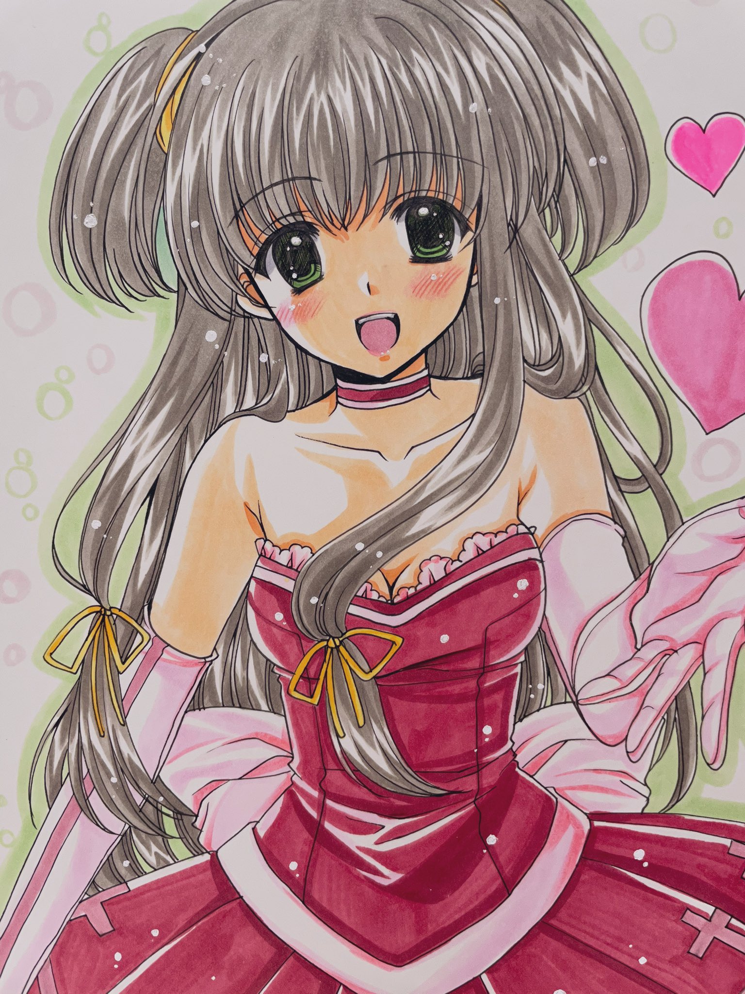 西又 葵 Aoi Nishimata 本日のアナログ絵 超絶久しぶりに描いた らぶドル の 日渡あや です し 知ってる人いるのかな アナログ絵 アナログイラスト らぶドル T Co Wgys5jlc3q Twitter