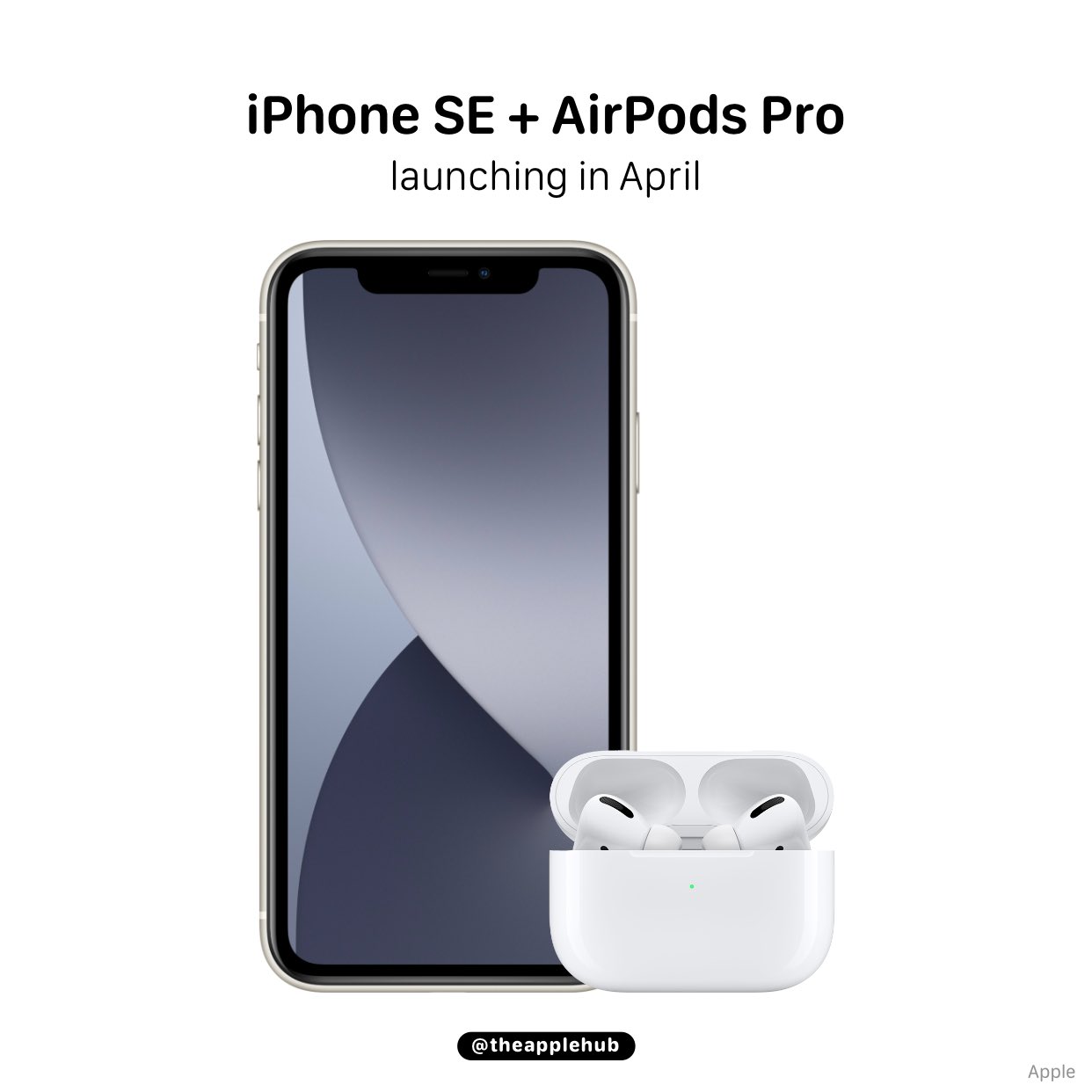 Apple Hub Twitter: "Mac Otakara also reports that Apple will launch 2nd gen AirPods Pro and a 3rd gen SE in April. new AirPods Pro will reportedly have an