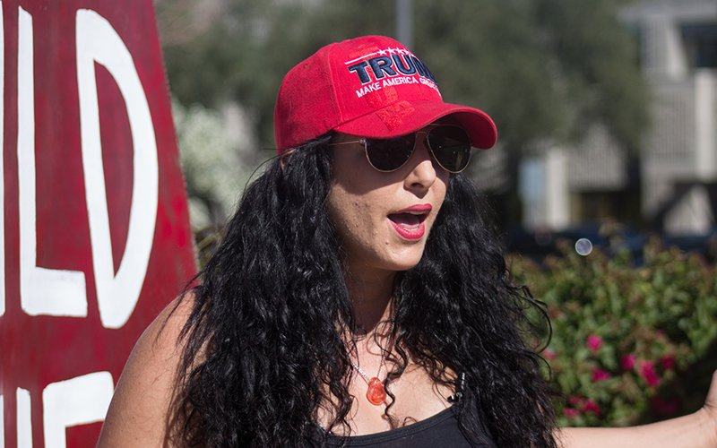 IDENTIFIED Photo #9Jennifer Harrison from Arizona, leader of Arizona's Patriot movement. Also recently charged with felony identity theft.  https://hometownupdates.com/2020/10/21/jennifer-harrison-arizona-patriot-leader-charged-with-felony-identity-theft/