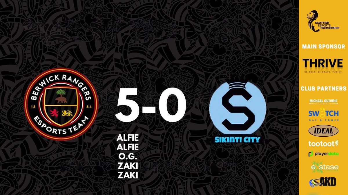 ⚽️| We March on unbeaten at top of the table as Alite eSports &amp; Sikinti City and pushed aside!

#BRFC