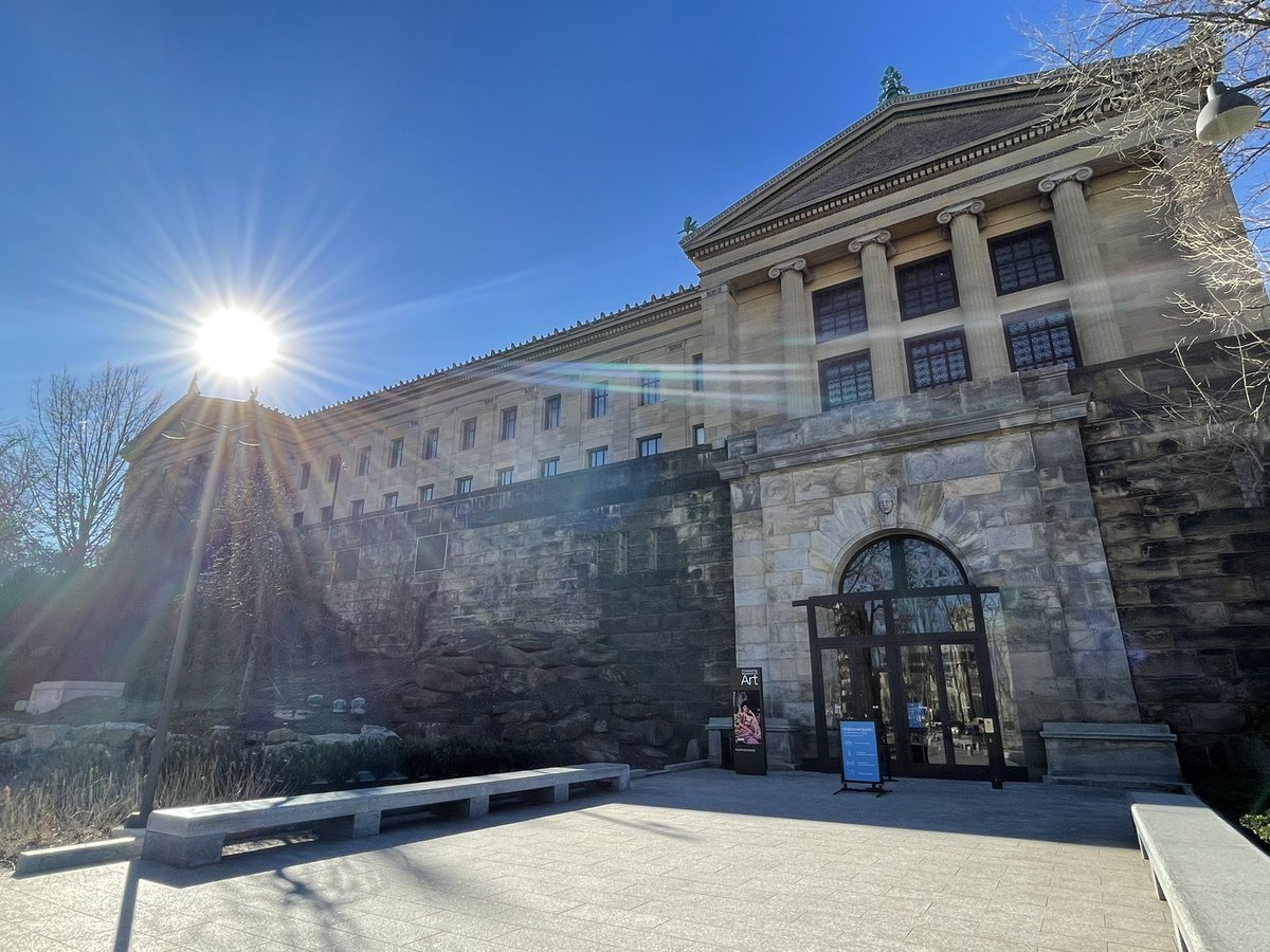 KrisInKitchen's tweet photo. SO nice to be back “home” today @philamuseum !  Have missed everyone’s smiles and the #ART!  A great day of #slow-looking at #history #masterpieces &amp; rotating displays in #contemporary art.  Thank you! 🖼🥳🎉 https://t.co/CnQRbnB3vx