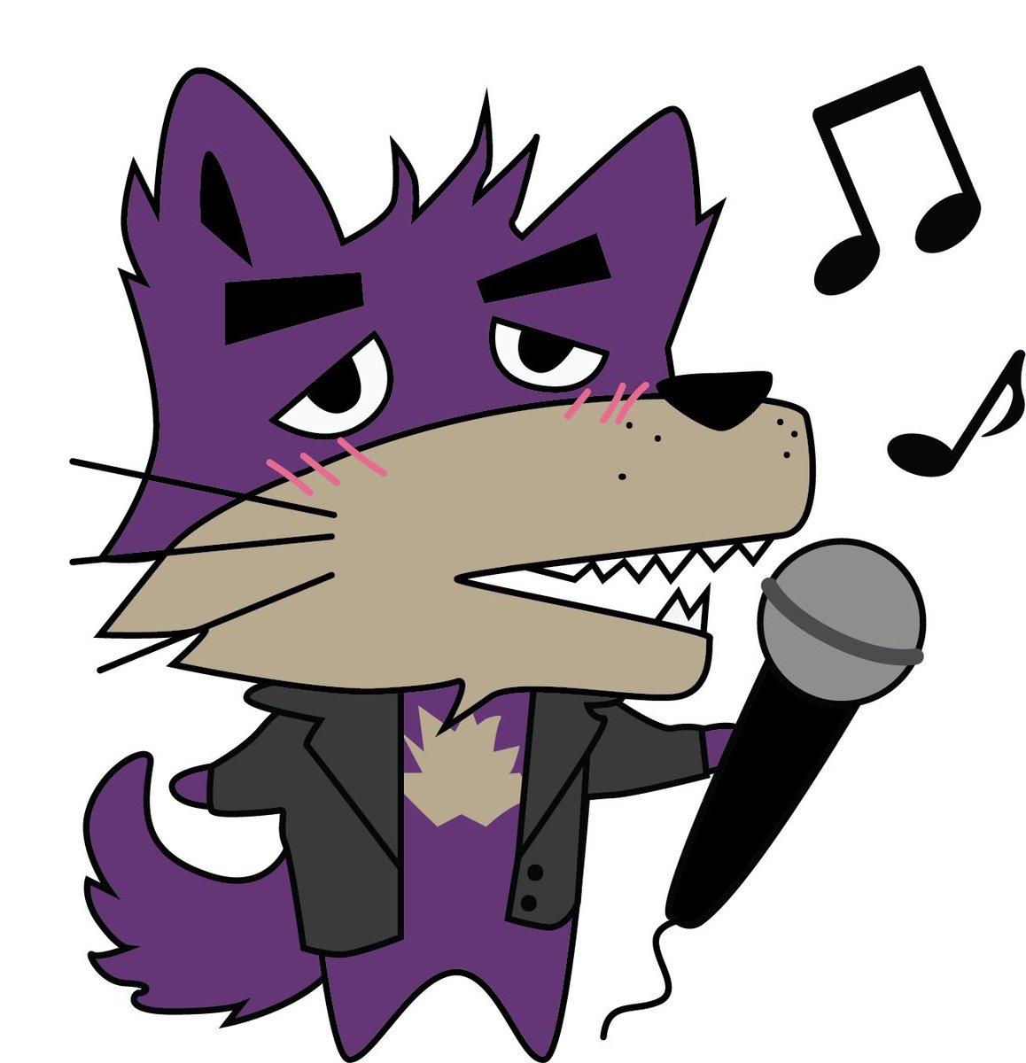 bloomwavesband's tweet photo. I made a karaoke mascot for the latest cover of Spangle Call Lilli Line’s Dreamer. Just like any respectable karaoke video. Check out the video if you haven’t yet 😊

https://t.co/5qgoJWpstm https://t.co/xGCjwypOVX