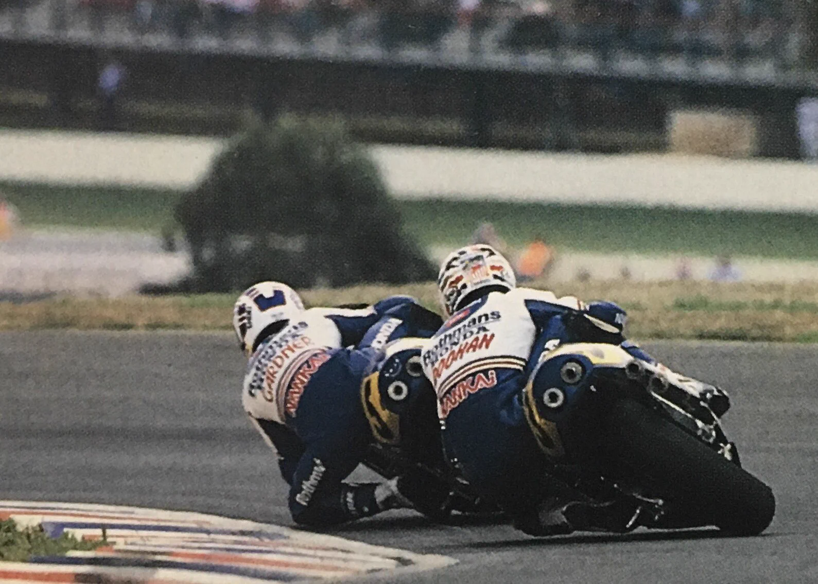 マイケルドゥーハン　サイン色紙　1991年12月21日 バイクレースはドラマより面白い! ! on X: 