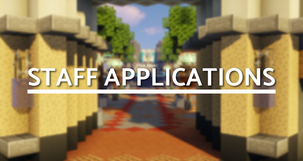 StudioNetworkMC's tweet photo. Want to help create the magic, here at The Studio Network?

We've just launched our staff applications, apply today for positions such as; Developer, Technician, Builder, Marketing, and Guest Relations. Good Luck!
https://t.co/Y8Z79n3rKn https://t.co/B0joWmHdD3