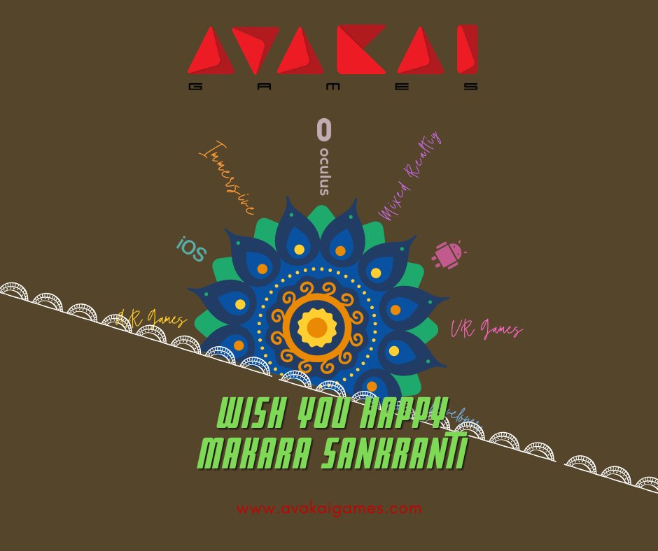 avakaigames's tweet photo. Let this Sankranti harvest a playful celebration. Avakai Games wishes you A Happy Makara Sankranthi. 
https://t.co/qdPN4LNx2Z

#avakaigames #gamingcompany #gamecreator #vrgames #pongal #ios #android #oculusstore #happypongal #makarasankranti #onam #indainfestival https://t.co/cD0Or9uBPw
