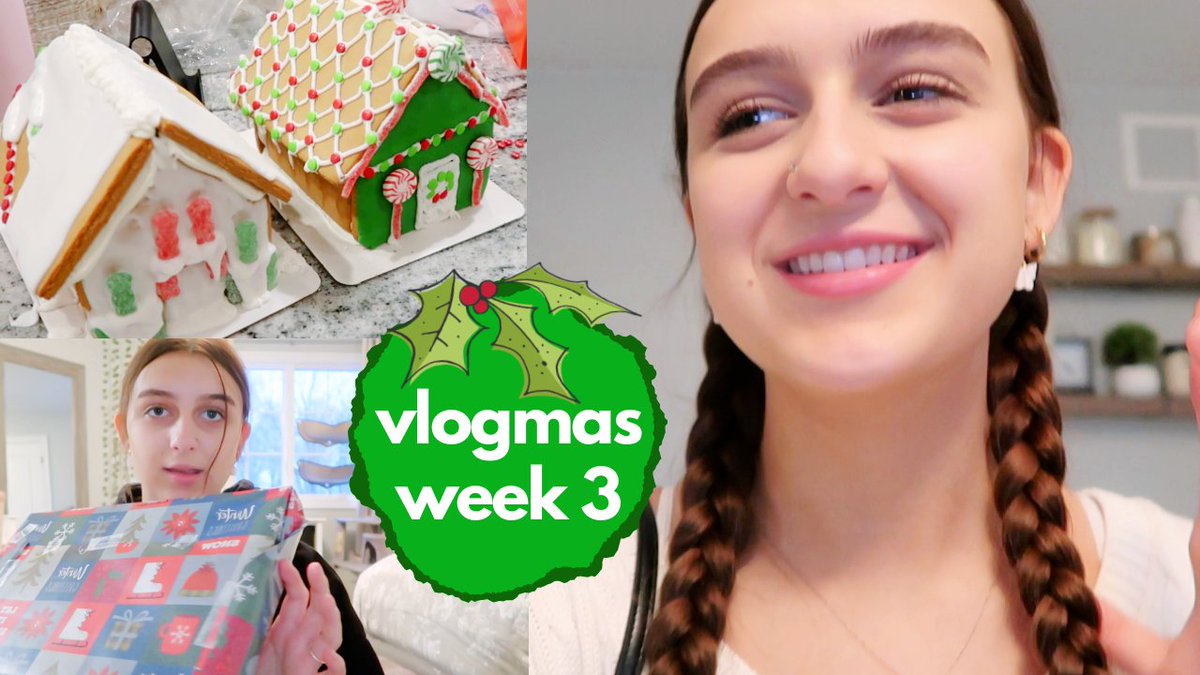 KarliReese's tweet photo. Vlogmas week 3 finally posted!! Watch now https://t.co/d2Eh8Ag7o8 https://t.co/3yfoJUaNUU